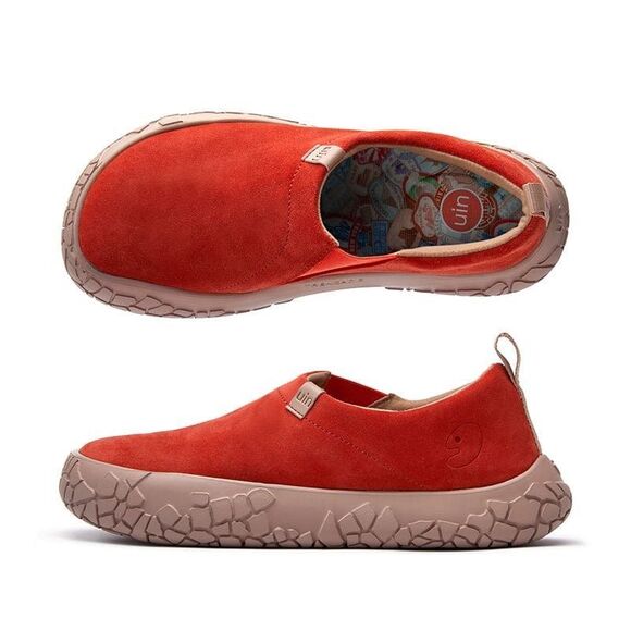 UIN Women's Walking Shoes Slip On Sneaker Toledo (Guardsman Red TOLEDO 4) - Picture 9 of 9